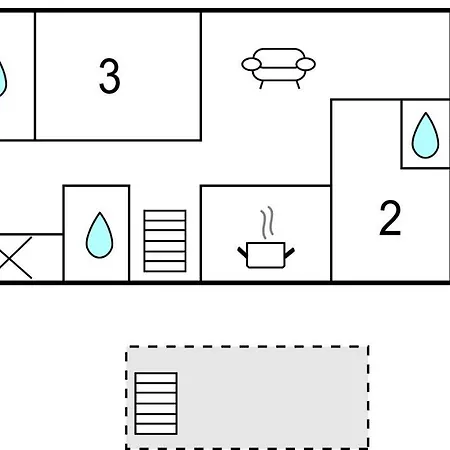 4 Bedroom Beautiful In Apartment *